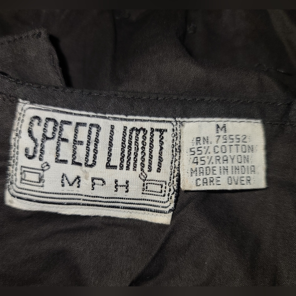 Speed Limit Mph Boho Sheer Sleeves With Iridescen… - image 7